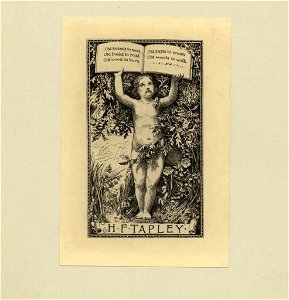 Sidney Lawton Smith Bookplate-HF Tapley