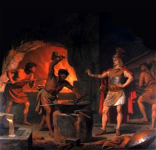 Siegfried dans la forge de Regin