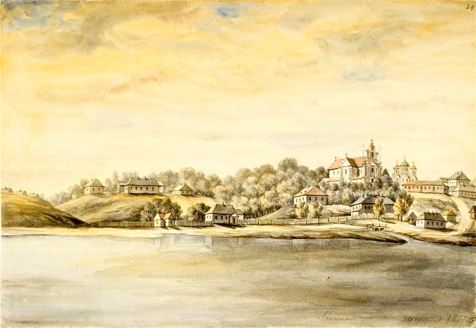 Sienna, Sieńnienskaje. Сенна, Сеньненскае (N. Orda, 30.07.1877)