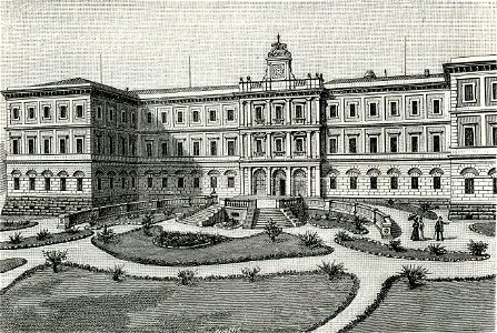 Siena Veduta esterna del Manicomio