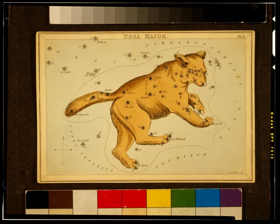 Sidney Hall - Urania's Mirror - Ursa Major - original