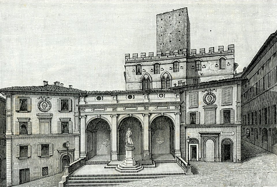 Siena Piazza dell’Indipendenza
