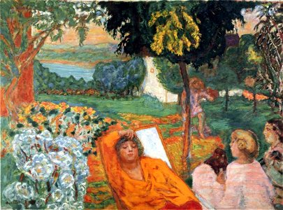 Siesta 1914, by Pierre Bonnard