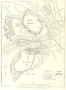 Siege of Ciudad Rodrigo (1812) map