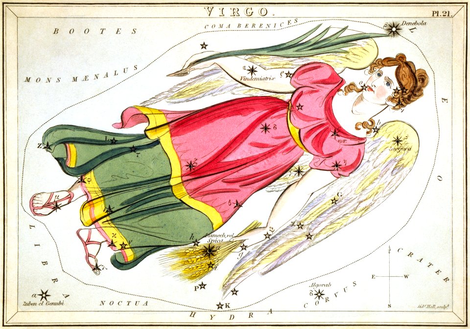 Sidney Hall - Urania's Mirror - Virgo