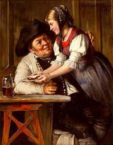 Sigmund Eggert Wirtshausszene
