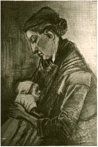 Sien Nursing Baby 1064 Vincent van Gogh