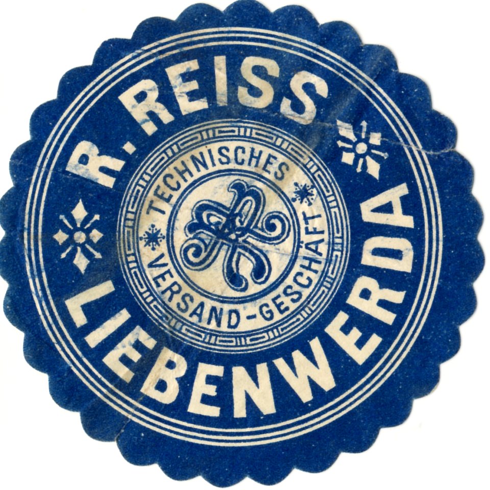Siegelmarke Reiss