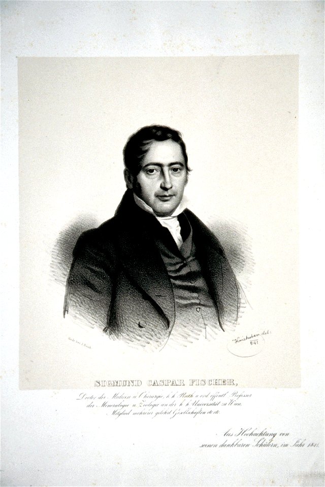 Sigmund Casper Fischer Litho