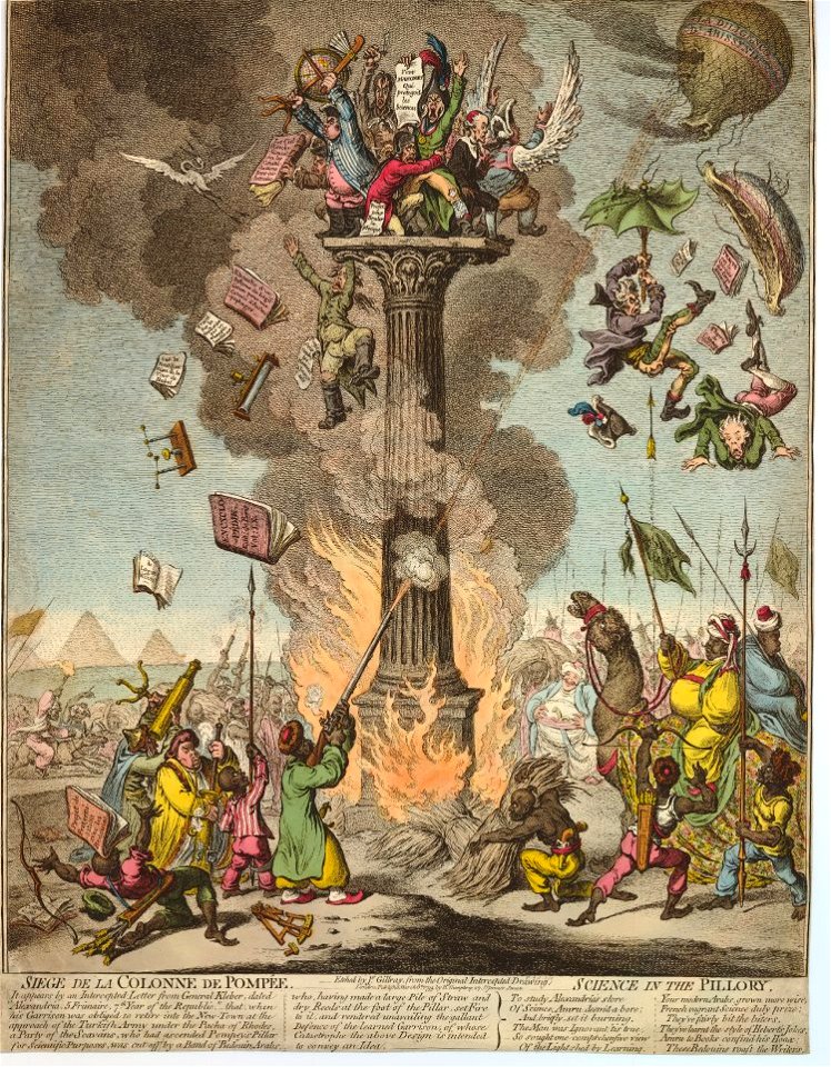 Siege de la Colonne de Pompée