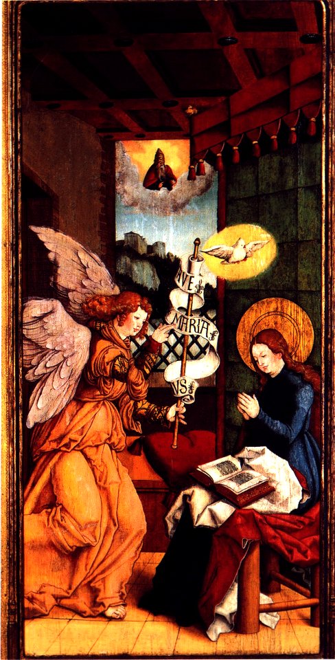 Sigmaringer Marientafeln links außen