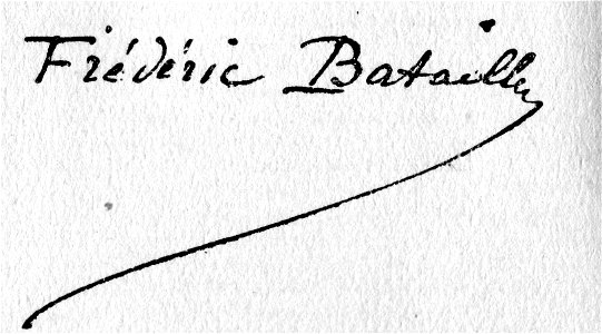 Signature Frédéric Bataille