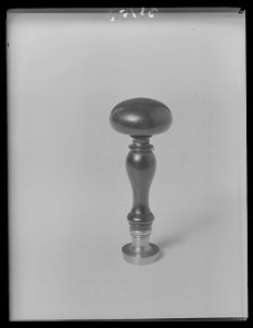 Sigillstamp för konung Karl XV (1826-1872), 1859-1872 - Livrustkammaren - 19464
