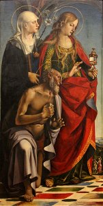 Signorelli, St Augustine Altarpiece left