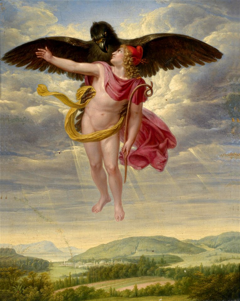 Sigmund Ferdinand Ritter von Perger Entführung des Ganymed 1832