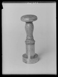 Sigillstamp för drottning Sofia Magdalena av Sverige (1746-1813) 1766-1813 - Livrustkammaren - 2339