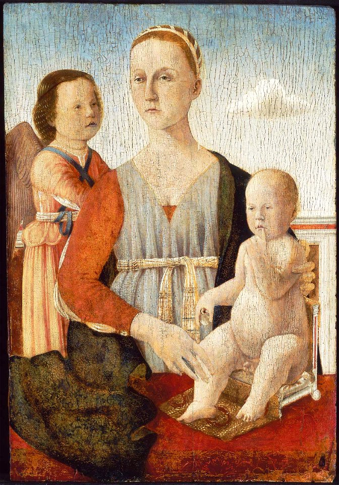 Luca Signorelli - Virgin and Child with an Angel - 22.697 - Museum of Fine Arts