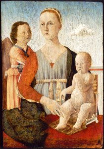 Luca Signorelli - Virgin and Child with an Angel - 22.697 - Museum of Fine Arts
