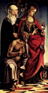 Signorelli, St Augustine Altarpiece 01. Free illustration for personal and commercial use.