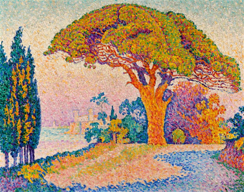 Le Pin de Bertaud by Paul Signac, 1900