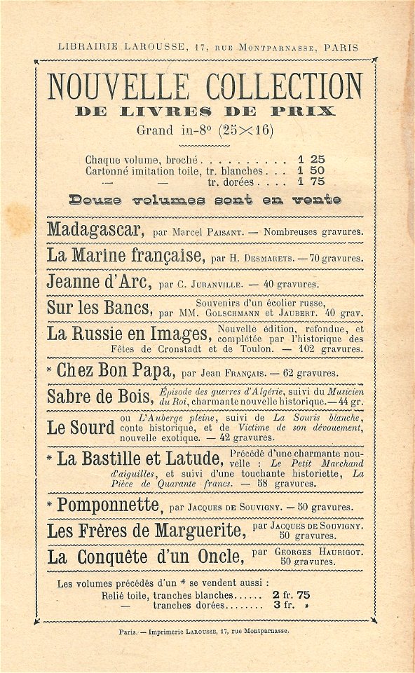 Sigismond Librovitch-1894-Sur les Bancs-Larousse-40