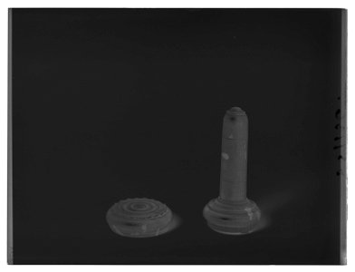 Sigillistamp för drottning Charlotta av Sverige (1759-1818), 1809-1818 - Livrustkammaren - 79387-negative