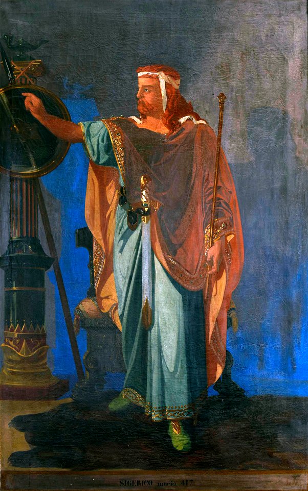 Sigerico, rey de los Visigodos (Museo del Prado)