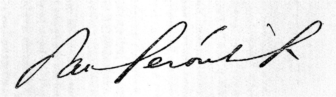 Signature Paul Déroulède