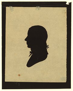 Silhouette of man facing left, no. 2 LCCN2004662020