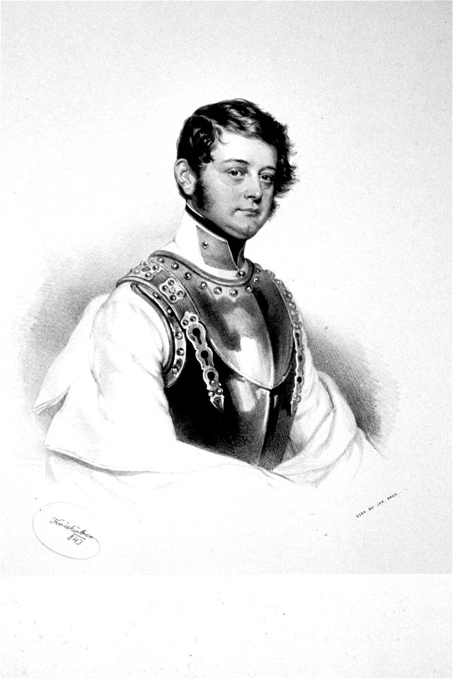 Sigmund Lázár von Ecska Litho