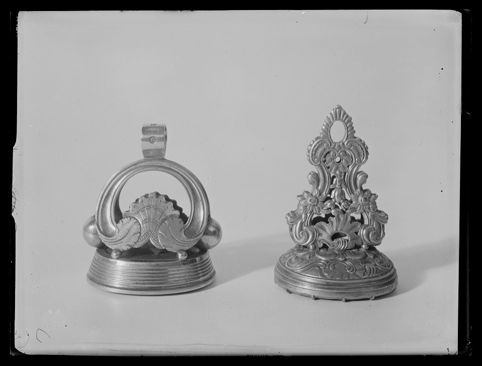 Signet, troligen för konung Adolf Fredrik av Sverige (1710-1771),1751-1771 - Livrustkammaren - 10876