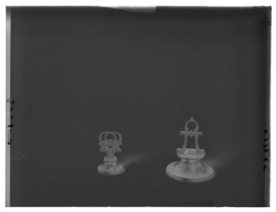 Signet för drottning Ulrika Eleonora den äldre av Sverige (1656-1693), 1680-1693 - Livrustkammaren - 10905-negative