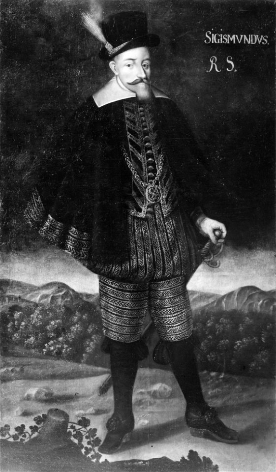 Sigismund, 1566-1632, kung av Sverige och Polen - Nationalmuseum - 16090