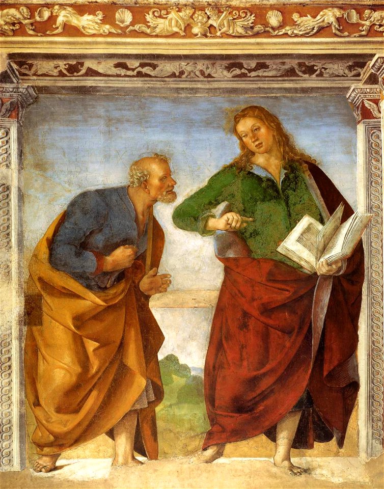 Luca Signorelli - The Apostles Peter and John the Evangelist - WGA21268