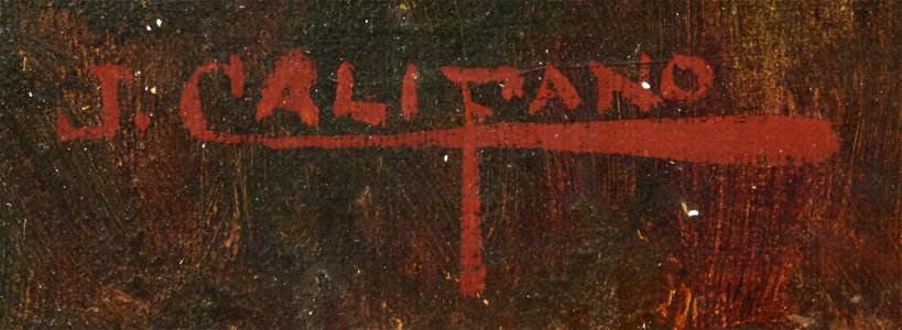 Signature of John Edmund Califano