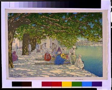 Silk merchants, India - CWB. LCCN92513804