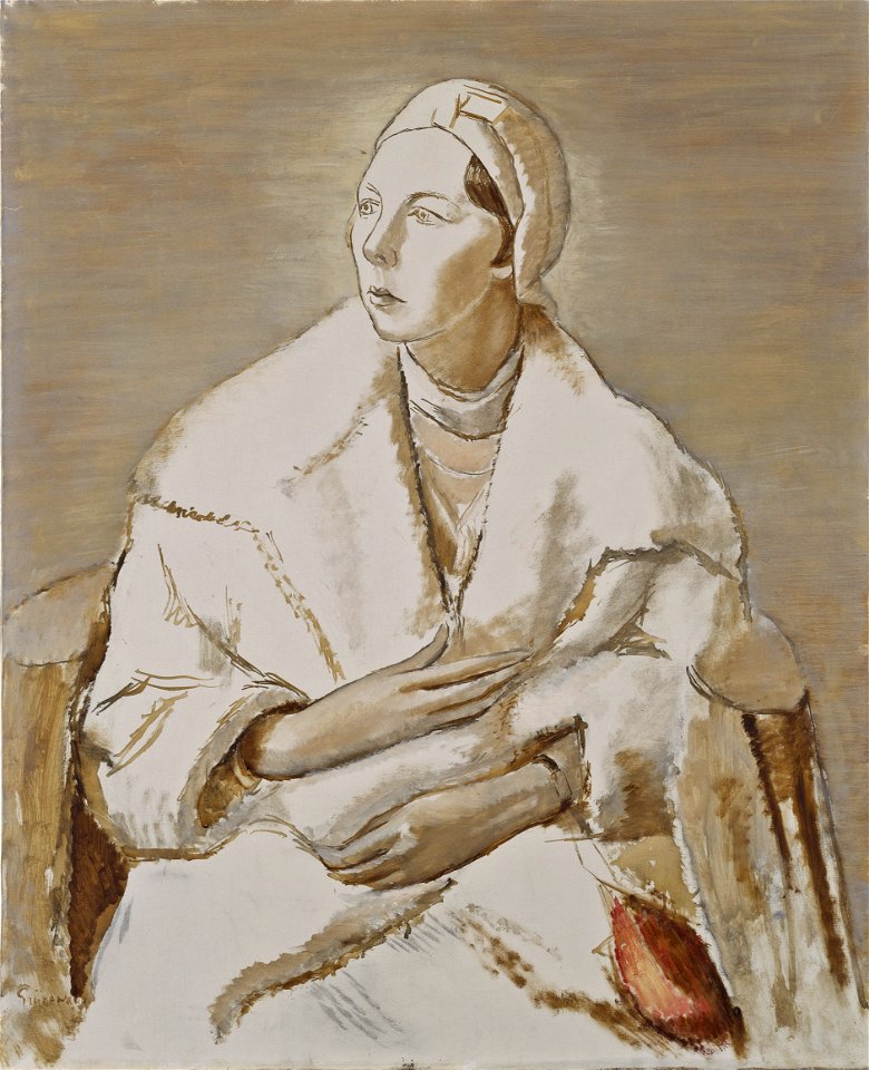 Sigrid Hjertén (Isaac Grünewald) - Nationalmuseum - 40285