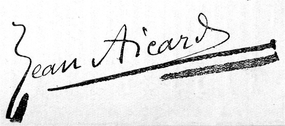 Signature Jean Aicard