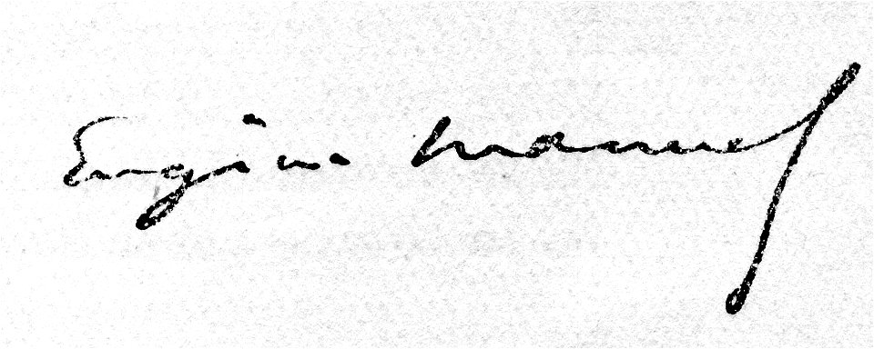 Signature Eugène Manuel