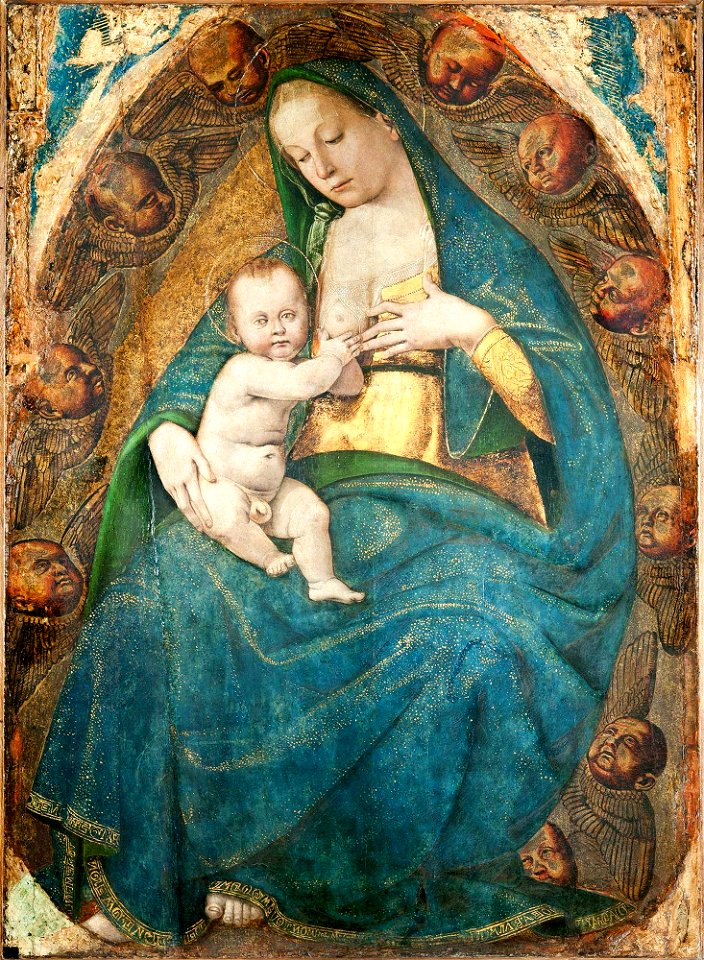 Signorelli - Nursing Madonna, c. 1482 - 5, 347