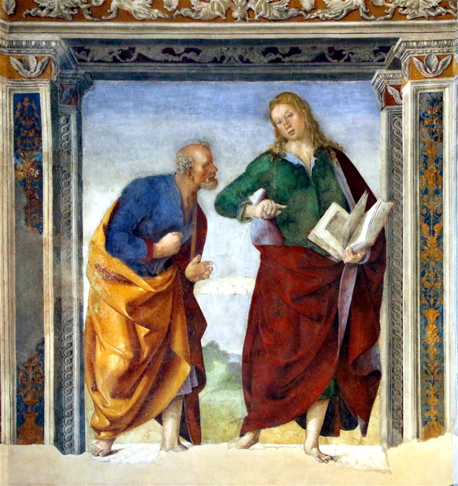 Luca signorelli, affreschi della sagrestia di san giovanni, 1479 ca., apostoli 01