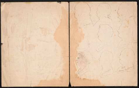 Silhouettes of Burd, Yeates, and Shippen family members LCCN2016649134
