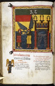 Silos Apocalypse - BL Add MS 11695 f. 054v - To the Church at Smyrna
