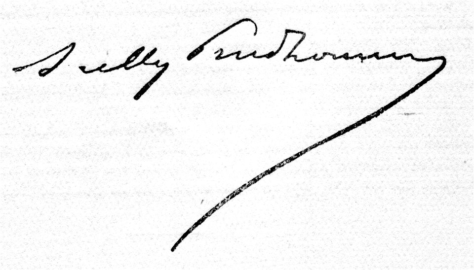 Signature Sully Prudhomme
