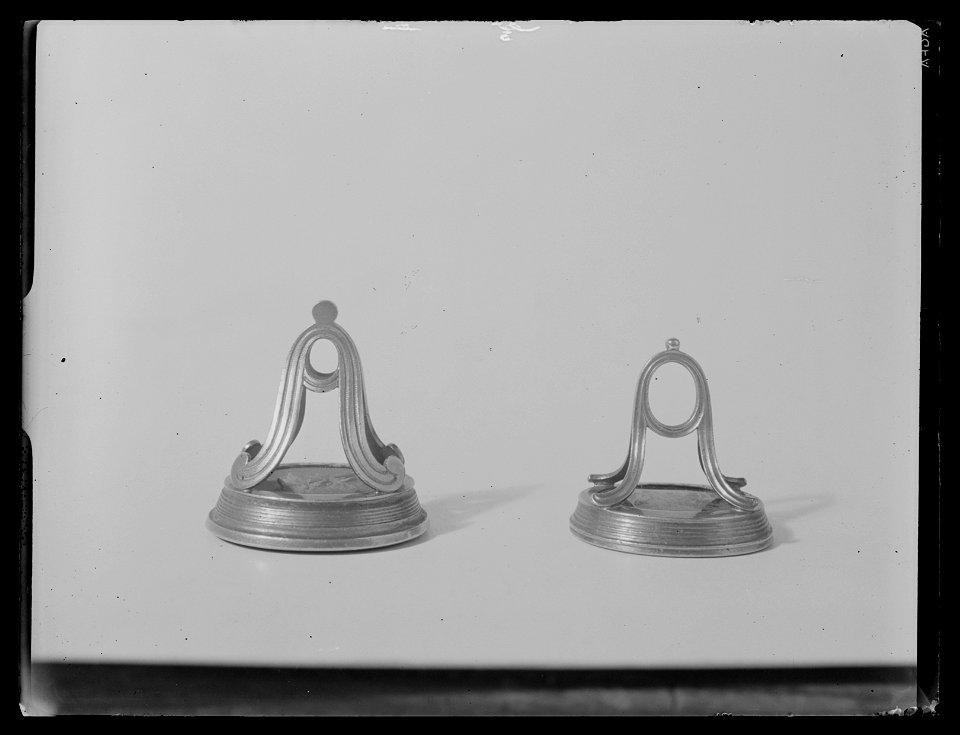 Signet för drottning Hedvig Elisabeth Charlotta av Sverige (1759-1818), 1814-1818 - Livrustkammaren - 62238