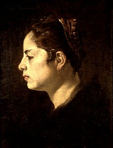 Silva Velázquez, Diego de - Head of a girl - Google Art Project. Free illustration for personal and commercial use.