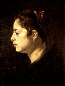 Silva Velázquez, Diego de - Head of a girl - Google Art Project