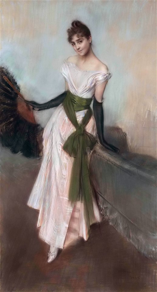 Signorina Concha de Ossa, by Giovanni Boldini