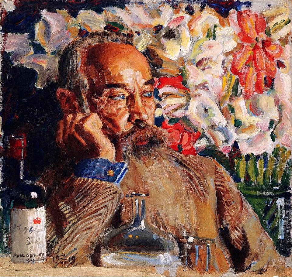 Sigurd Wettenhovi-Aspa by Akseli Gallen-Kallela