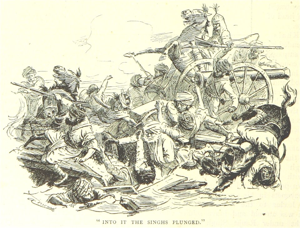 Sikh retreat at Sobraon